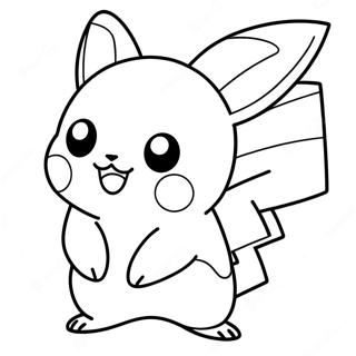 Charming Pikachu Pokemon Go Coloring Page 29408-26534