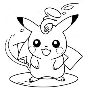 Charming Pikachu Pokemon Go Coloring Page 29408-26536