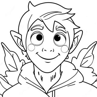 Jack Frost Coloring Page 29417-26540