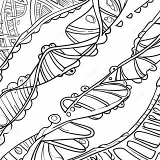 Dna Double Helix Coloring Page 29458-26574