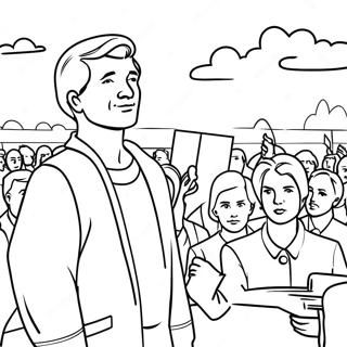 First Amendment Rights Coloring Page 29488-26597