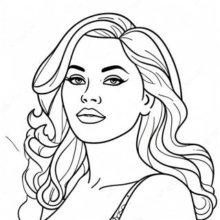 Karol G Coloring Page 2948-2386