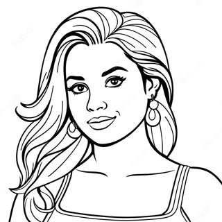 Karol G Coloring Page 2948-2388