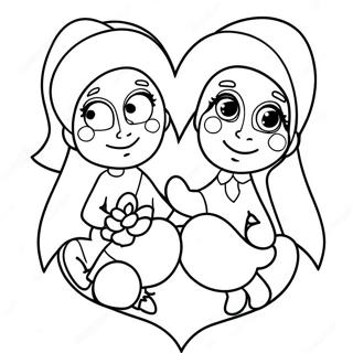 I Love You Sister Coloring Page 29517-26618