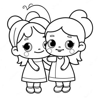 Cute I Love You Sister Coloring Page 29518-26621