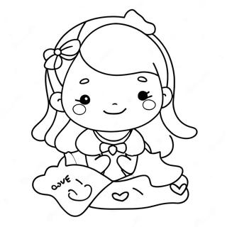 Cute I Love You Sister Coloring Page 29518-26622