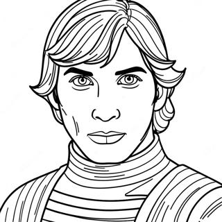 Kylo Ren Coloring Pages