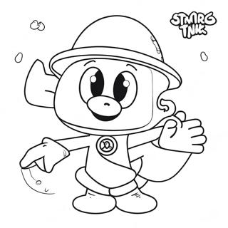 Dtkl Fun Characters Coloring Page 29588-26677