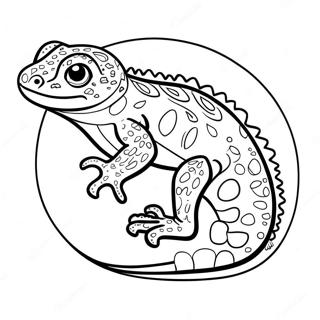 Leopard Gecko Coloring Page 29607-26692