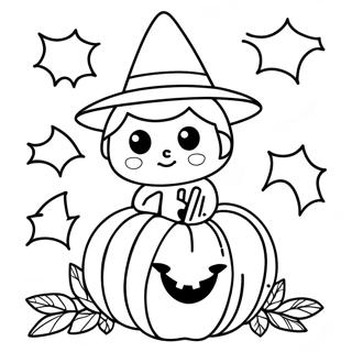 Bobbie Goods Halloween Coloring Page 29617-26700