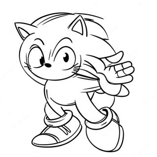 Sonic The Hedgehog Coloring Page 29627-26706