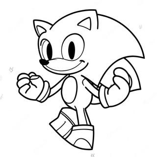 Sonic The Hedgehog Coloring Page 29627-26708