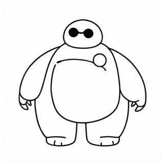 Baymax Coloring Pages