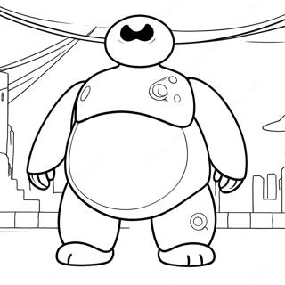 Baymax Coloring Page 29637-26716