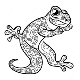 Gecko Coloring Page 29667-26738