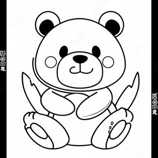 Monokuma Danganronpa Coloring Page 29688-26758