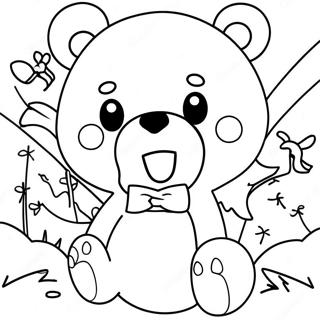 Monokuma Danganronpa Coloring Page 29688-26759