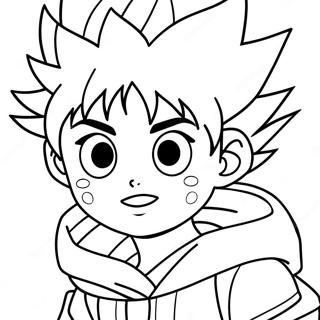 Killua Coloring Page 29697-26763