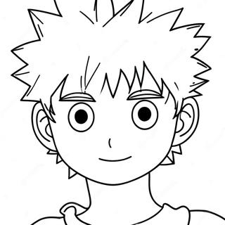 Killua Coloring Page 29697-26764