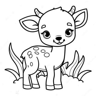 Baby Deer Coloring Page 29737-26795