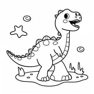 Water Dinosaur Coloring Pages