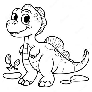 Water Dinosaur Coloring Page 29777-26827