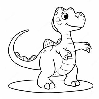 Water Dinosaur Coloring Page 29777-26828