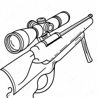 Sniper Gun Coloring Page 29787-26835