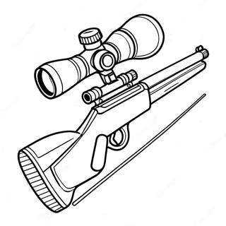 Sniper Gun Coloring Page 29787-26836