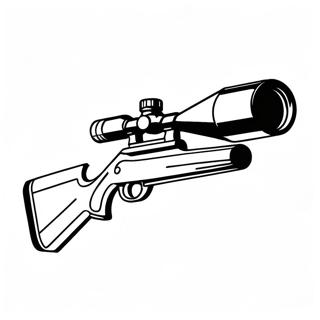 Realistic Sniper Gun Coloring Page 29788-26839