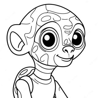 Et Coloring Page 29807-26850