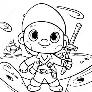 Jake And The Neverland Pirates Coloring Page 29817-26858