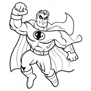 Super Hero Coloring Page 29827-26868