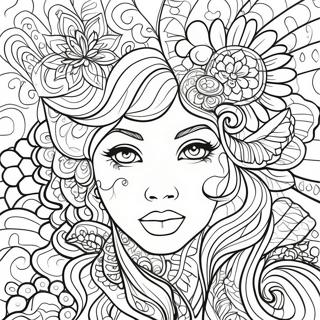 Posca Markers Coloring Page 29878-26898