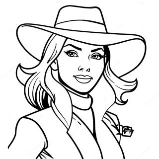 Carmen Sandiego Coloring Pages