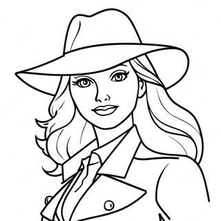 Carmen Sandiego Coloring Page 29888-26906