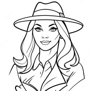 Carmen Sandiego Coloring Page 29888-26907