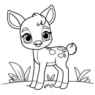 Bambi Coloring Pages