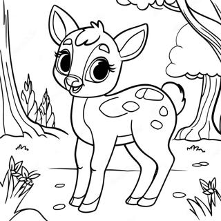 Bambi Coloring Page 2988-2418