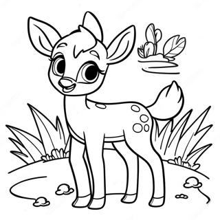 Bambi Coloring Page 2988-2420