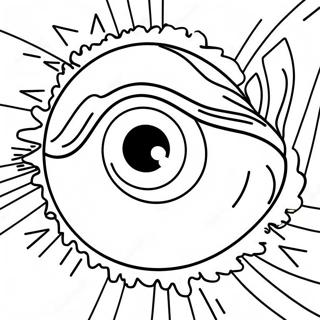 Eyeball Coloring Page 29978-26980