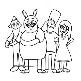 Bob S Burgers Coloring Page 2998-2427