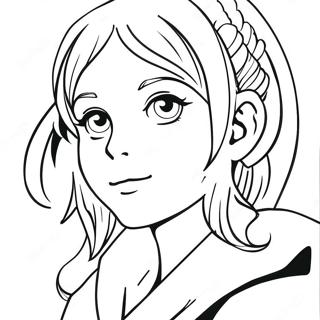 Manga Coloring Page 30008-27002