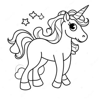 Rainbow Unicorn Poop Coloring Page 30019-27013