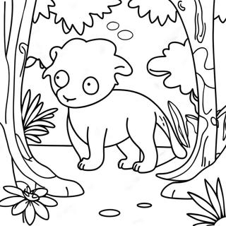 Rainforest Coloring Page 30058-27043