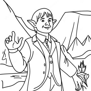 Hobbit Coloring Pages