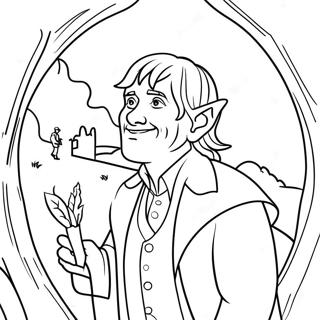 Hobbit Coloring Page 30078-27058