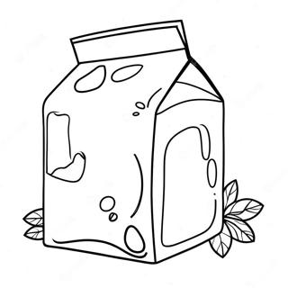 Milk Carton Coloring Page 30098-27074