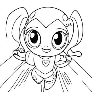 Miraculous Ladybug Superhero Coloring Page 30128-27100