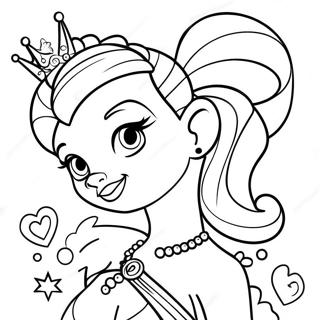 Punk Disney Princess Coloring Page 30148-27115